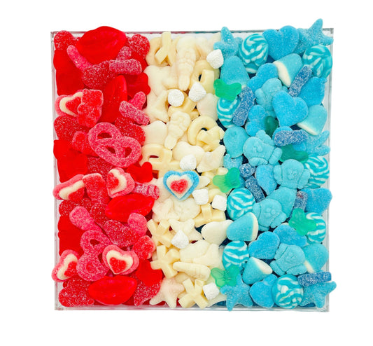 Red White & Blue Candy Board