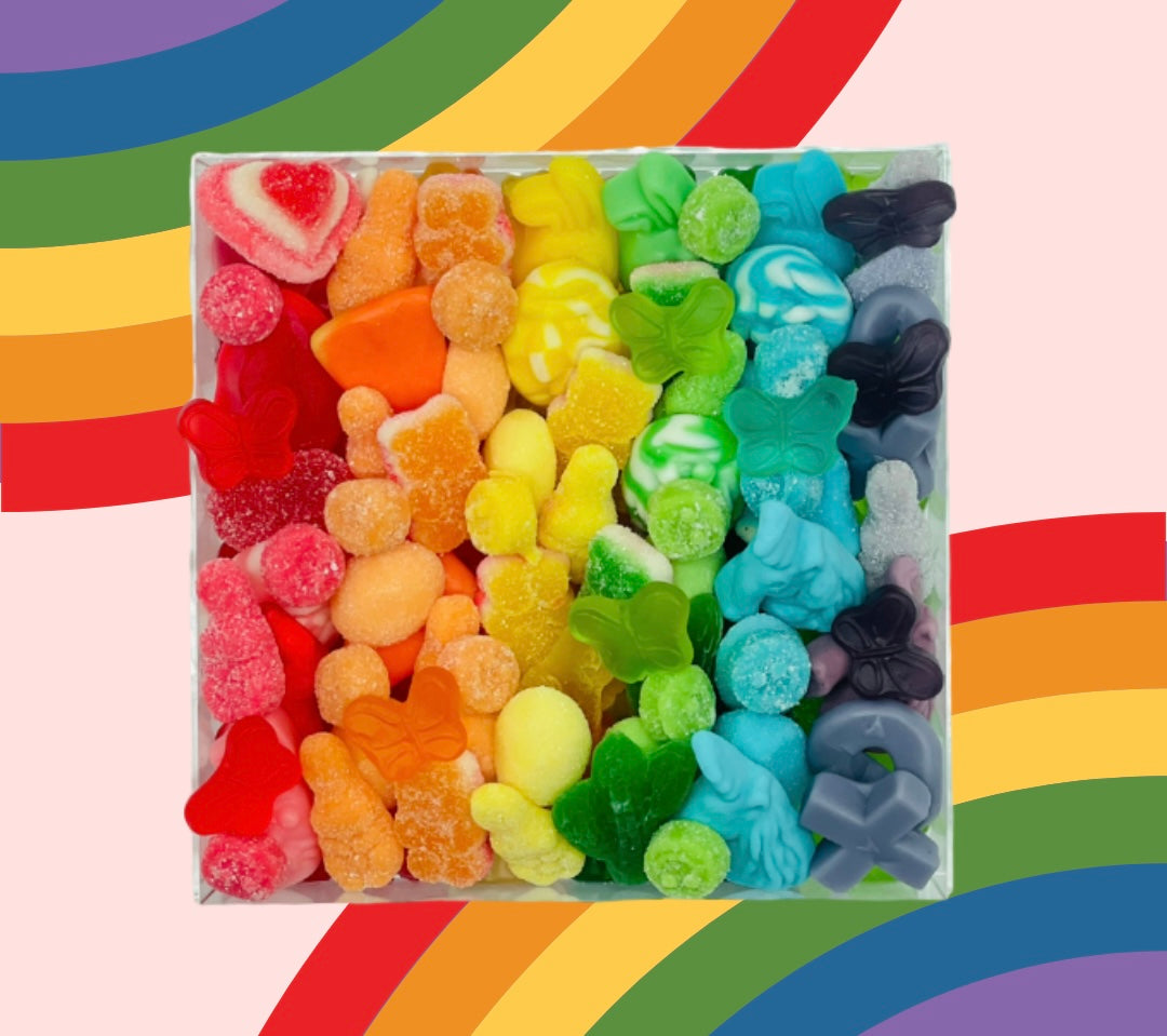 Rainbow Candy Board