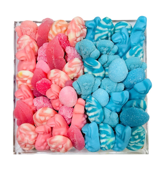 Pink & Blue Candy Board